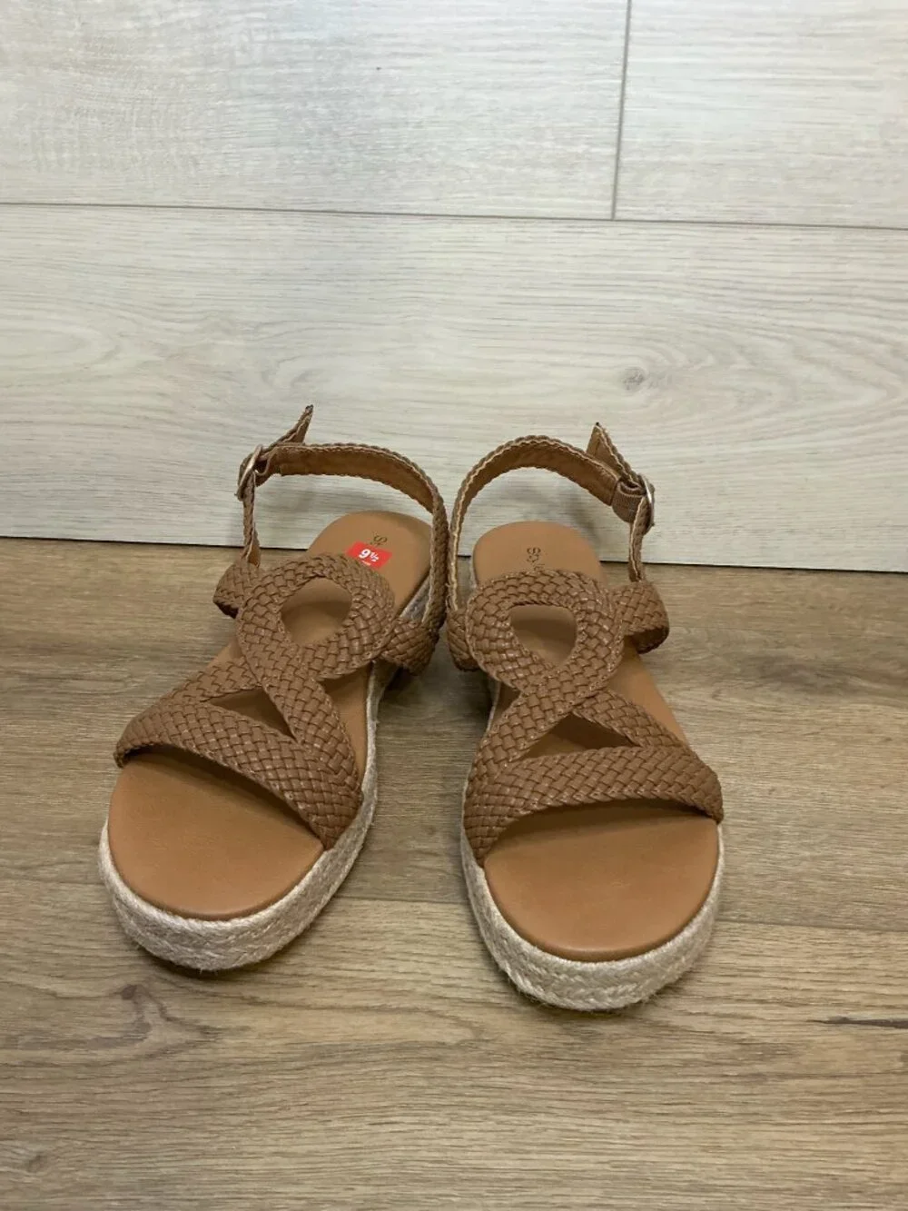 Style & Co Rheaaf Acorn Brown Sandals 9.5 M NWT - Picture 7 of 11